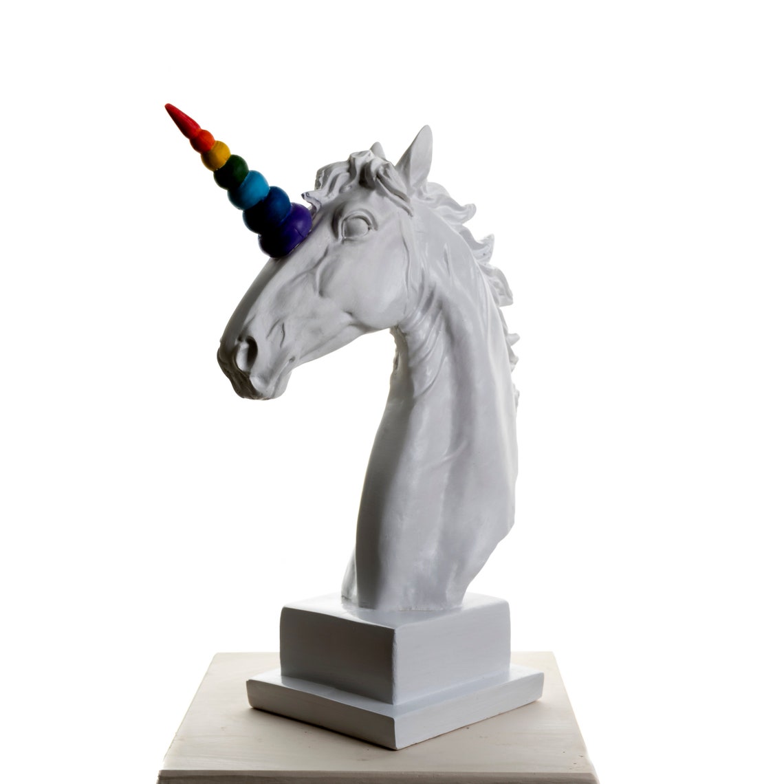 Licorne Statue de Licorne buste de licorne décoratif Etsy France