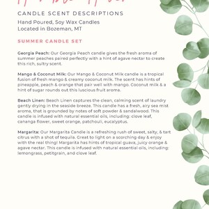 Summer Soy Candle Set image 2