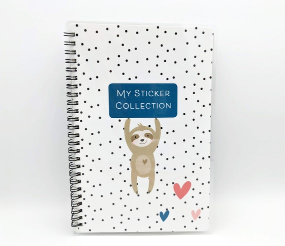 Reusable Sticker Book for Collecting | Blank Sticker Album | Organizer |  Storage