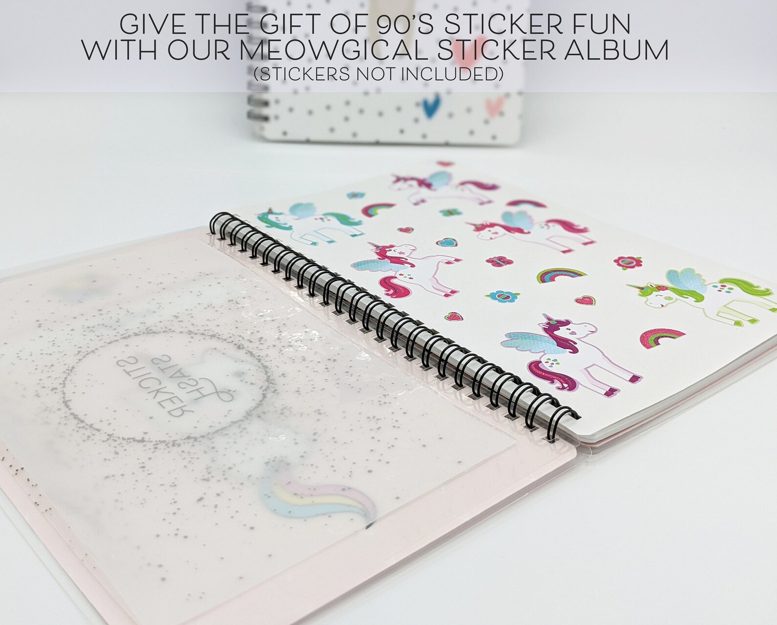 Blank REUSABLE Sticker Book for Kids With 25 Double Sided Etsy