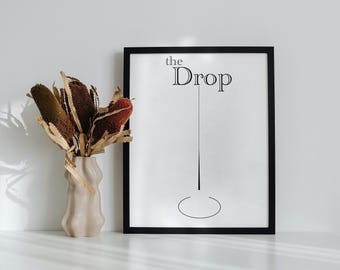 The Drop, Crescent City, Crescent City print, Bryce Quinlan, Sarah J Maas, art print, book print, bookish, booktok, digital download