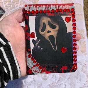Carta de consuelo asesina de Ghost Face, carta personalizada, divertida y aterradora