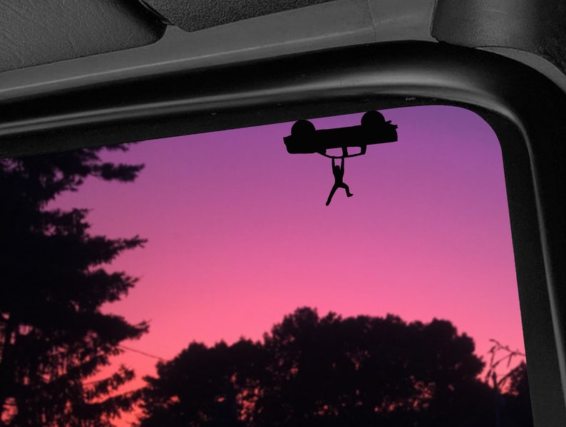 ANY VEHICLE Windshield Decal Upside Down Jeep Premium Vinyl | Etsy