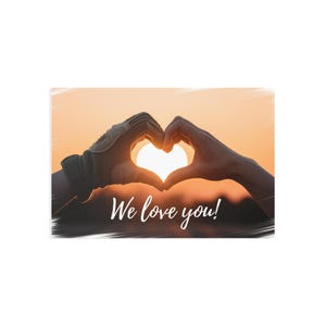 Message pour dire « Nous aimons