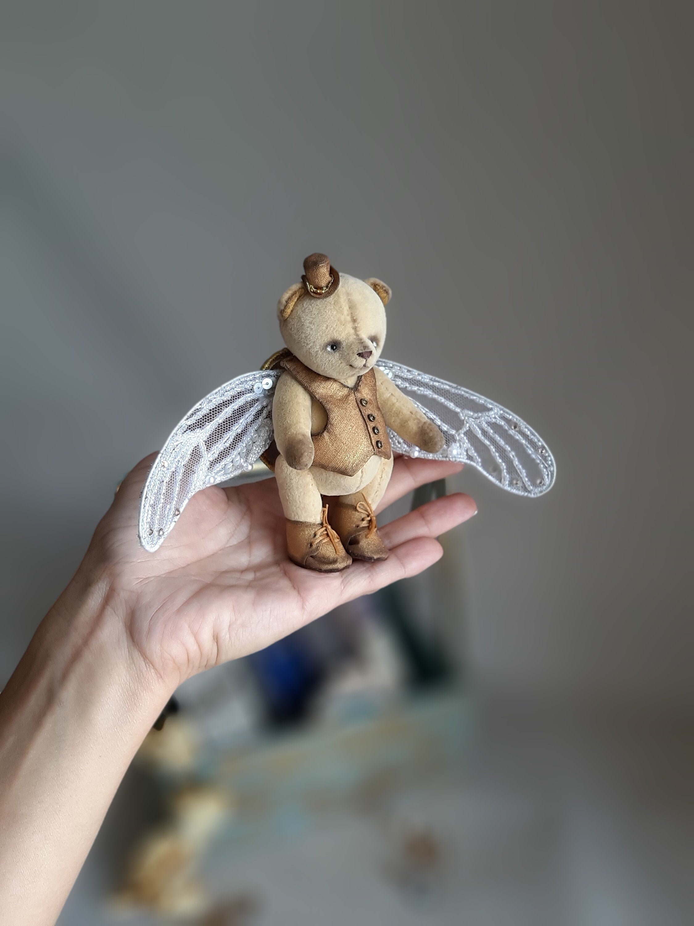 Kleine Teddybär Plüsch Sammler Teddybär Miniatur Teddybär | Etsy