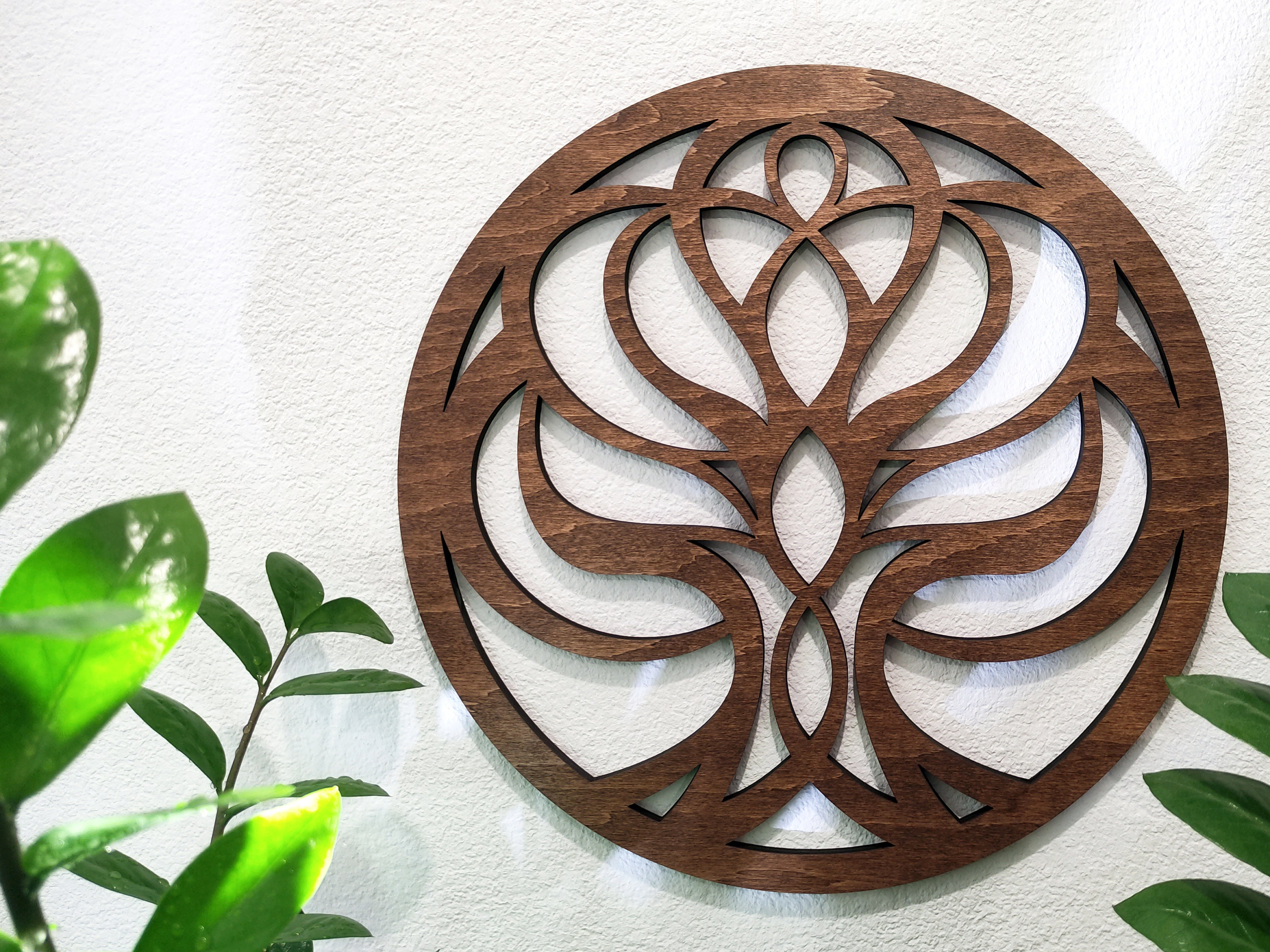 Tree of Life Wall Art Family Tree Wood Wall Hanging Boho Etsy
