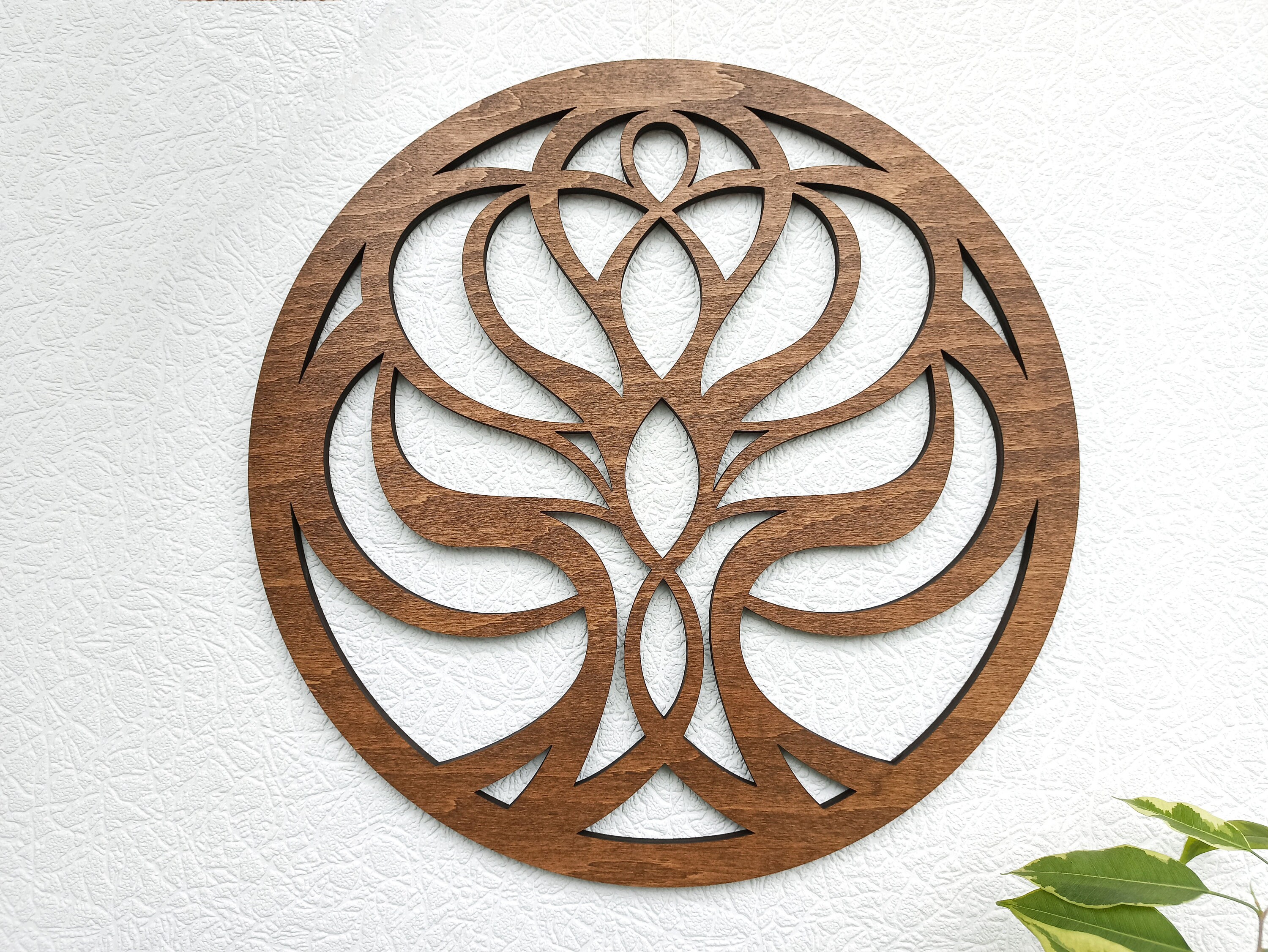 Tree of Life Wall Art Family Tree Wood Wall Hanging Boho Etsy