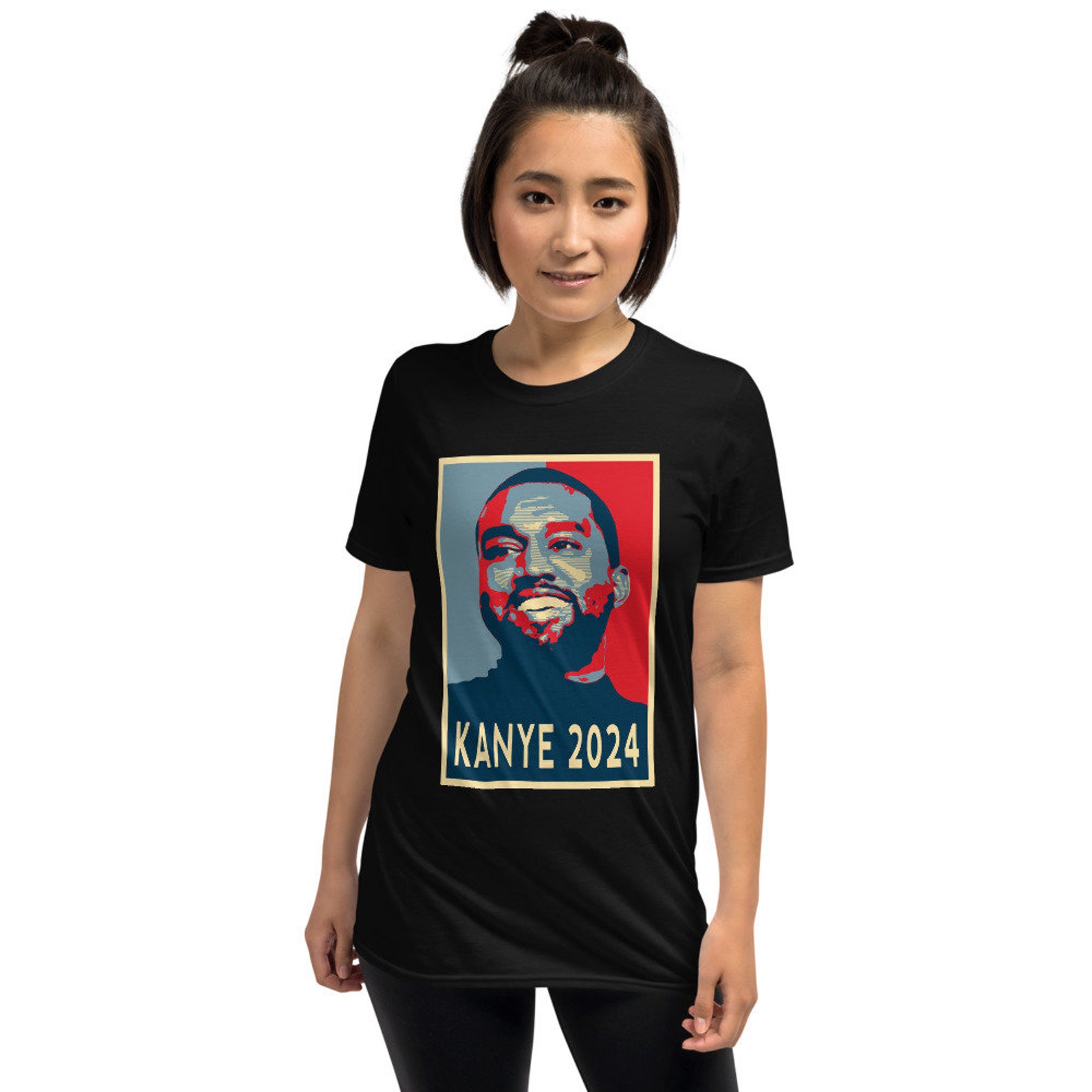 Kanye 2024 President Tshirt Unisex Softstyle Obama Hope Style Etsy UK