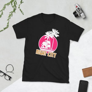 Night City Logo Short-Sleeve Unisex T-Shirt