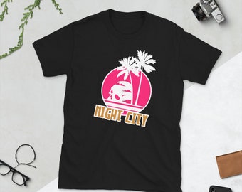 Night City Logo Short-Sleeve Unisex T-Shirt