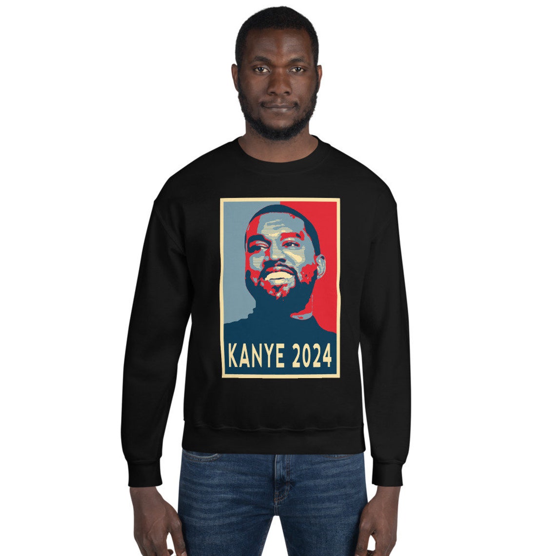 Kanye 2024 President Sweatshirt Unisex Heavy Blend Crewneck Etsy