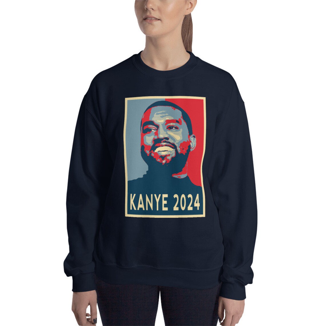 Kanye 2024 President Sweatshirt Unisex Heavy Blend Crewneck Etsy