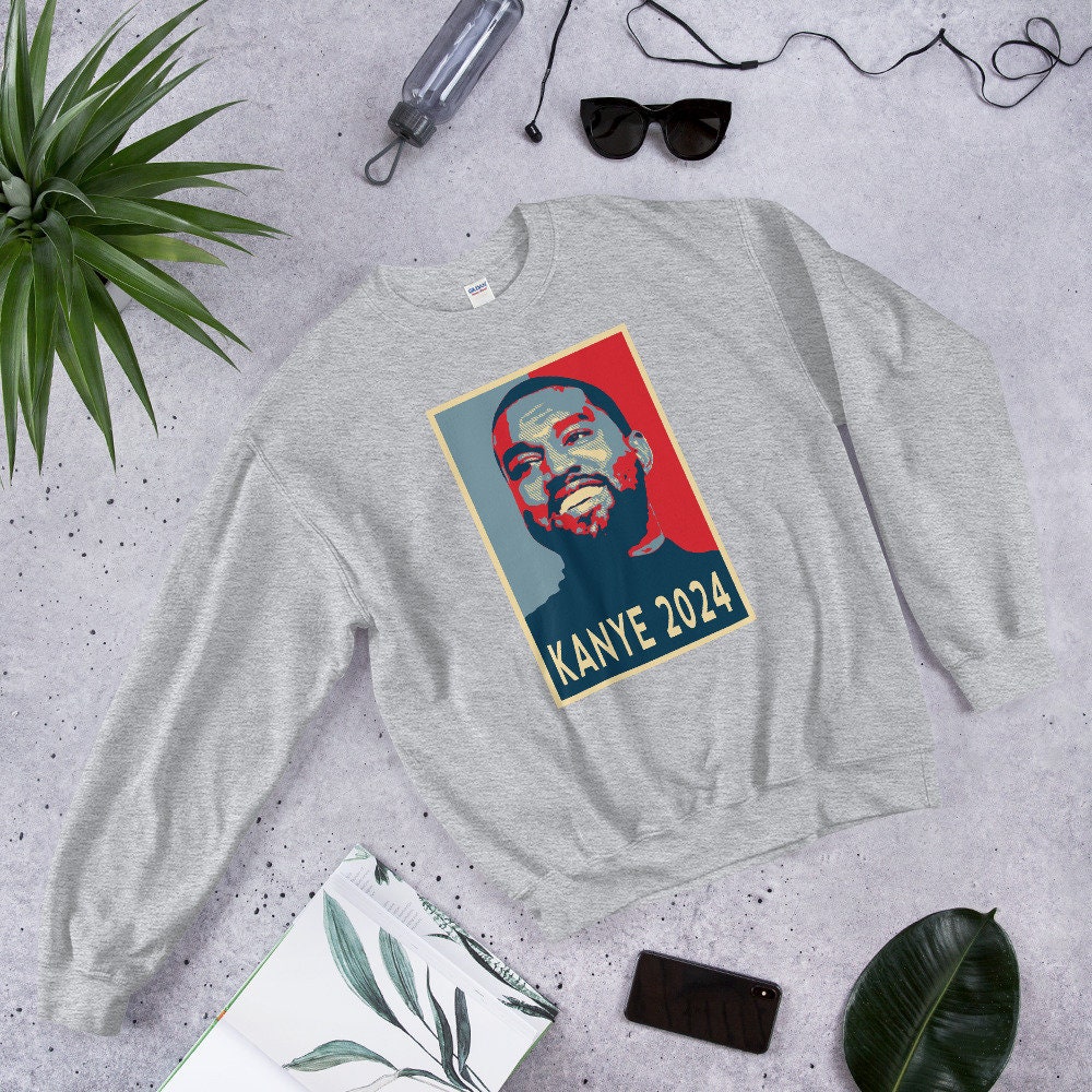 Kanye 2024 President Sweatshirt Unisex Heavy Blend Crewneck Etsy