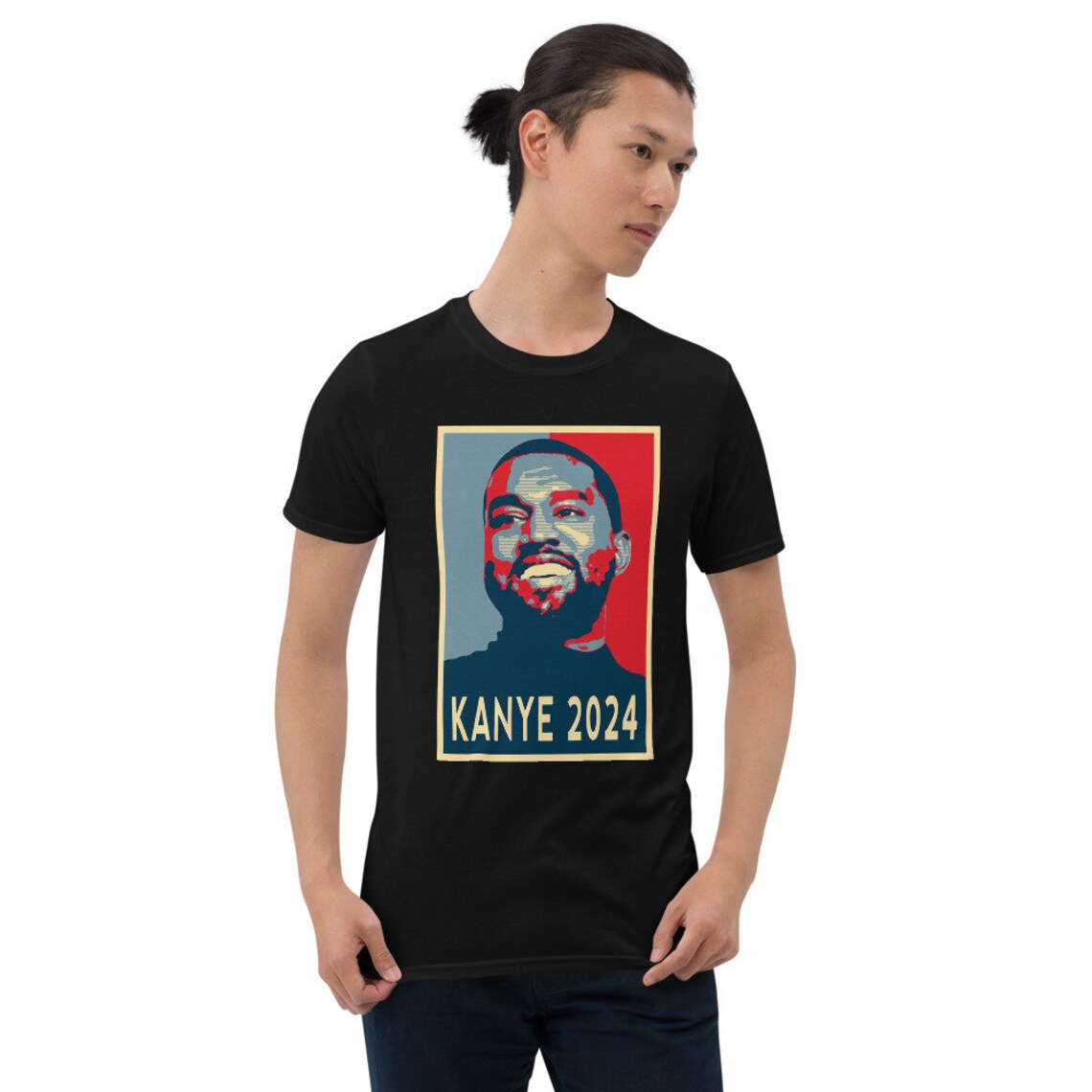 Kanye 2024 President Tshirt Unisex Softstyle Obama Hope Style Etsy