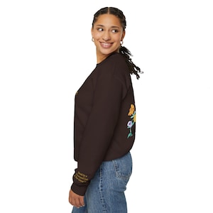 Custom Surprise Song Floral Design Unisex Heavy Blend Sweatshirt