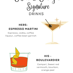 Signature Drink Template