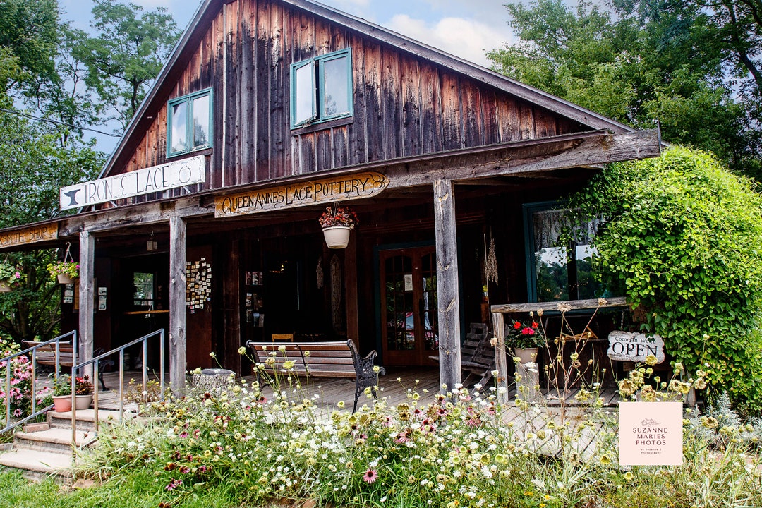 Country Landscape Print-rustic Farmhouse Wall Decor-country Prints Wall ...