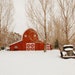 see more listings in the Red Barn in Snow Art section