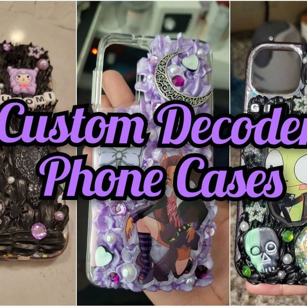 Custom Decoden Phone Cases