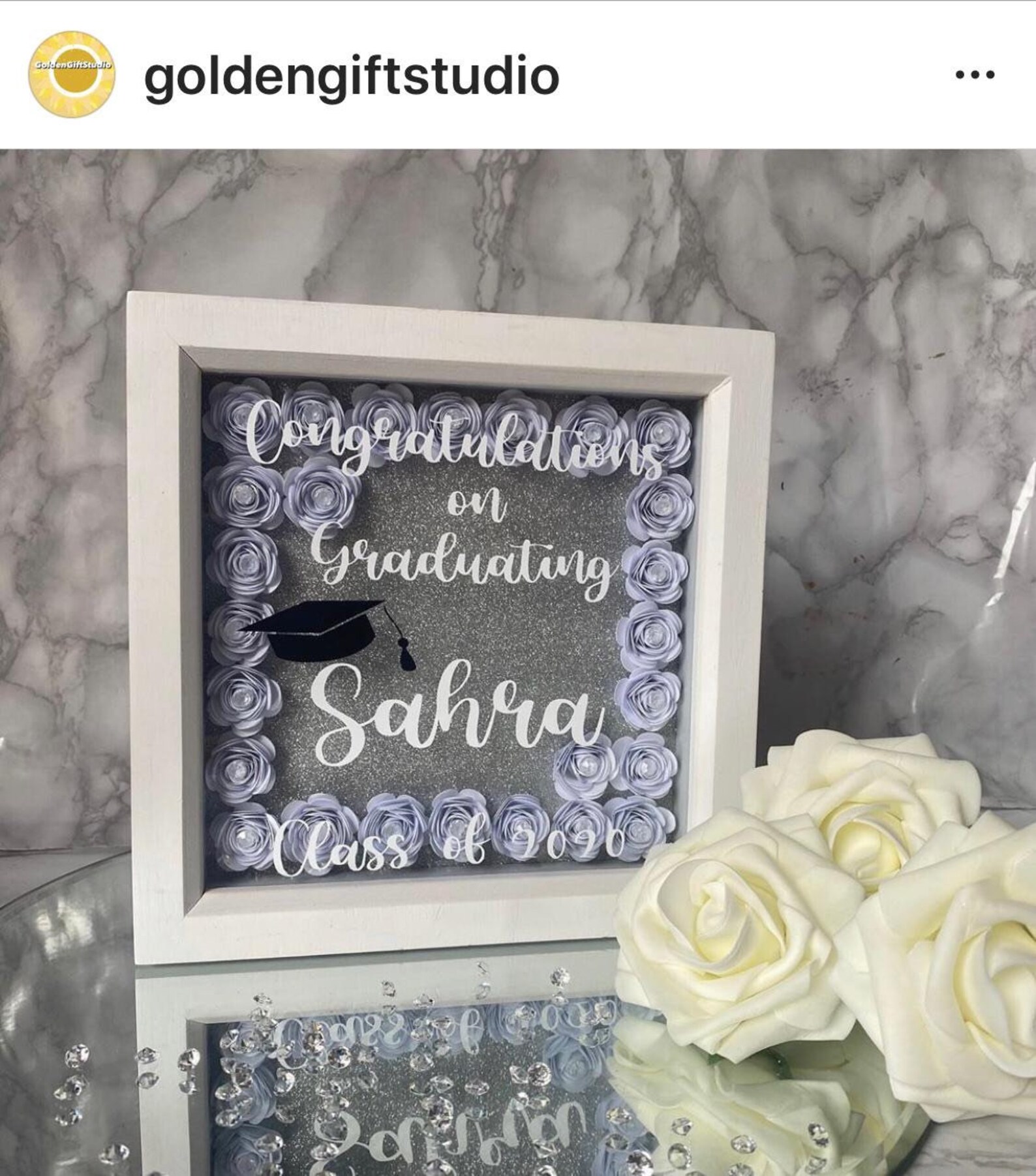 Graduation gift graduation shadow box frames personalised Etsy