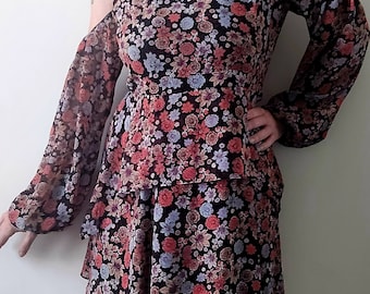 Bardot Emmanuele Floral Dress Size 14
