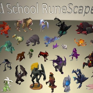 Runescape/OSRS 3d printed pet figurine. Hand painted