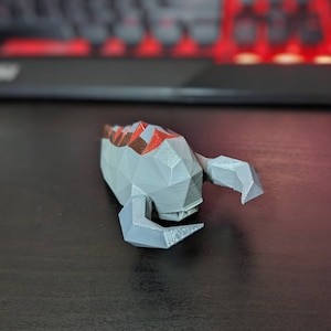 OSRS/Runescape Nibbler statuetta low poly stampata in 3D, regalo fantastico per un giocatore, qualità premium dipinta a mano