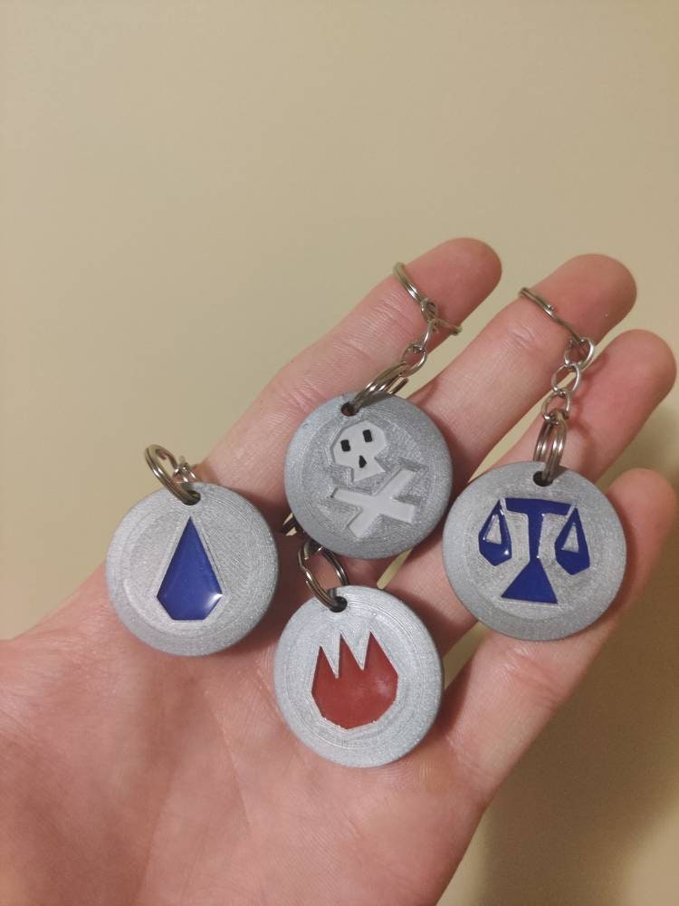 Runescape/OSRS magic rune keychain 3d printed. Buy 3 get 1 Etsy