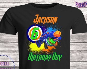 Download Nerf Birthday Svg Etsy