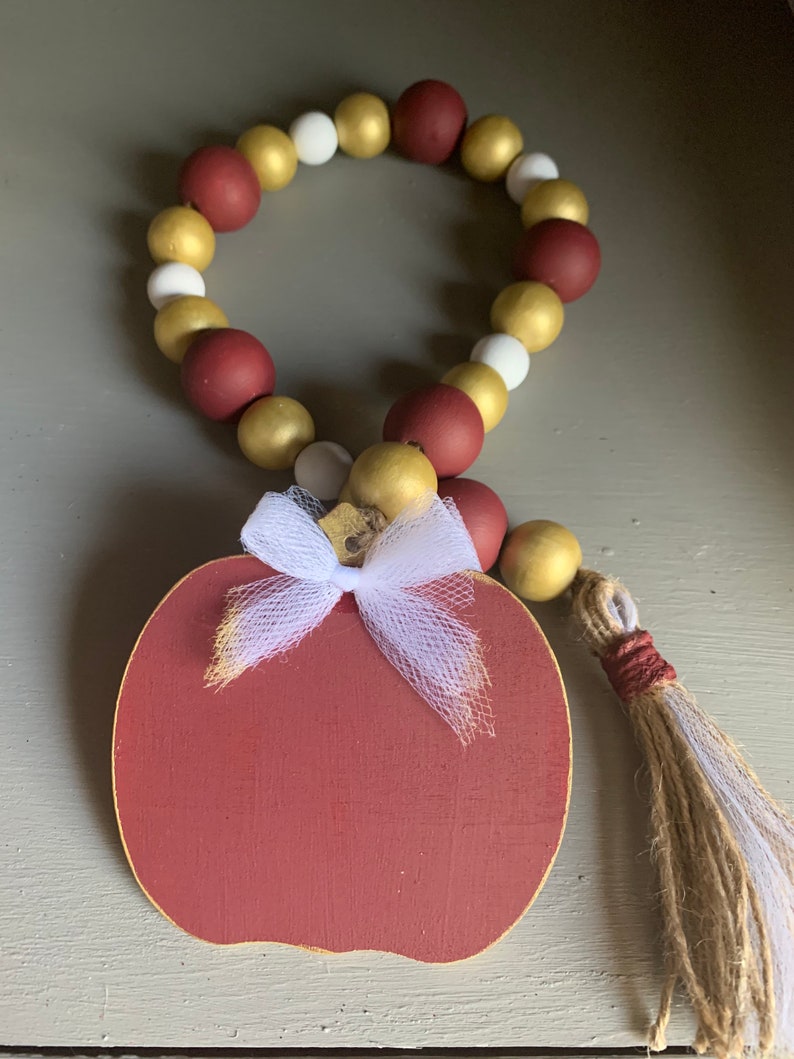 Fall Beaded Garland