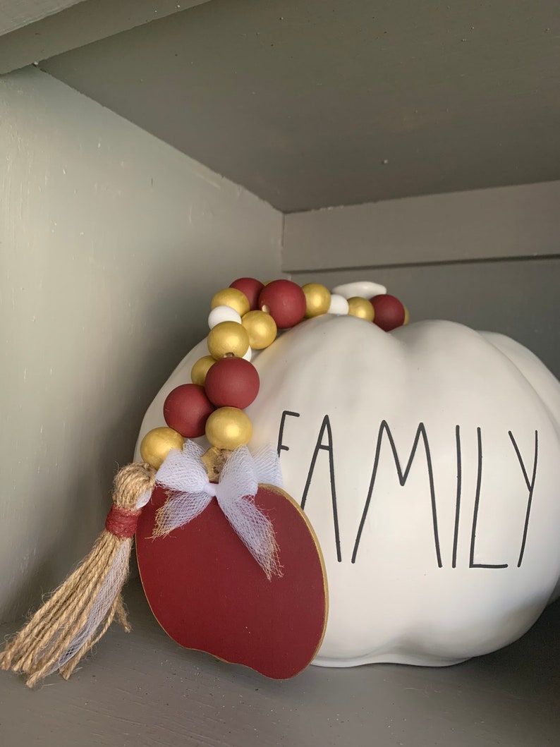 Fall Beaded Garland