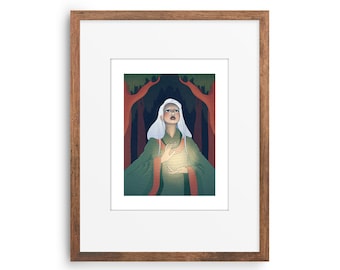 Faelight / 8x10 Giclée Art Print / Arte fantástico
