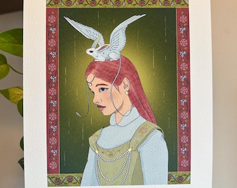 Mystical Friends | 8x10 Giclée Art Print | Fantasy Art