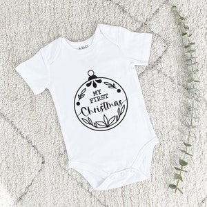 My First Christmas, Christmas Cut File, Christmas, Cute Christmas, Cut File, SVG, Silhouette, Cricut, Holiday Cut File, DXF, Baby Christmas