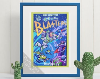 バズ ライトイヤー アストロブラスター ポスター ディズニー