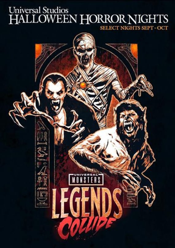 Universal Monsters Legends Collide - Halloween Horror Nights