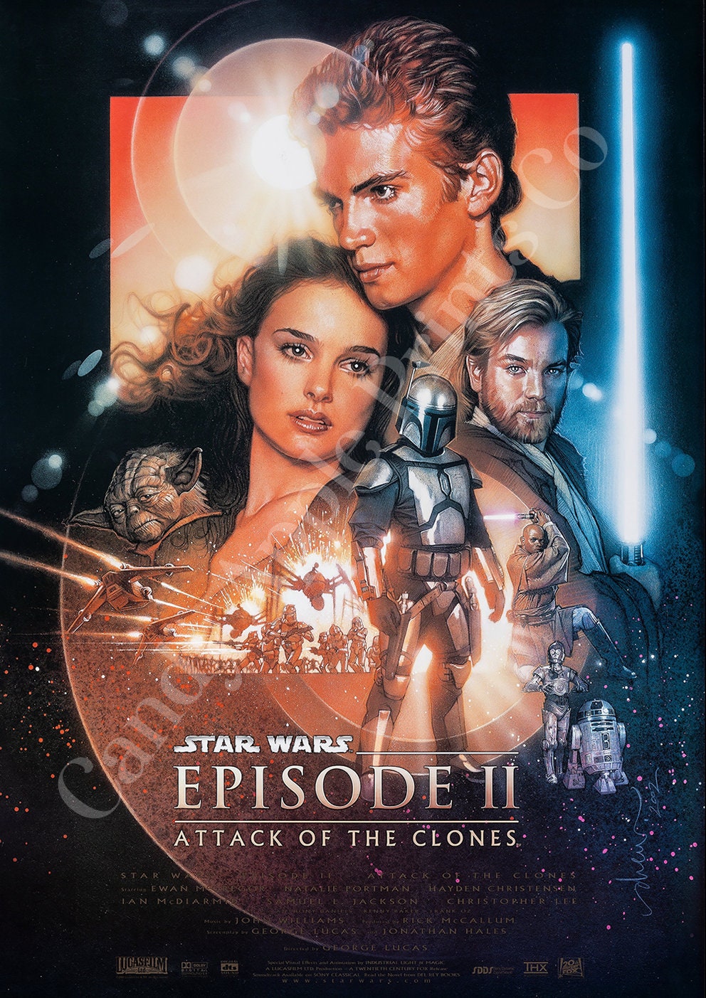 Star Wars Prequel Trilogy Movie Posters Star Wars Prints, Movie Posters,  Movie Prints, Anakin Skywalker, Darth Vader, Star Wars Wall Art 