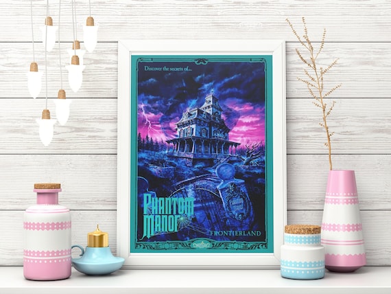 ファントム・マナー ディズニーランド パリ プリント
