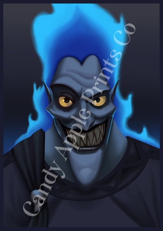 ハデスプリント - ディズニーヴィランズのポートレート、ディズニー