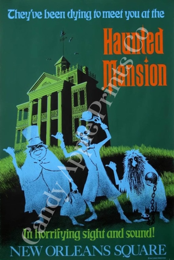 ディズニー ホーンテッドマンション ポスター