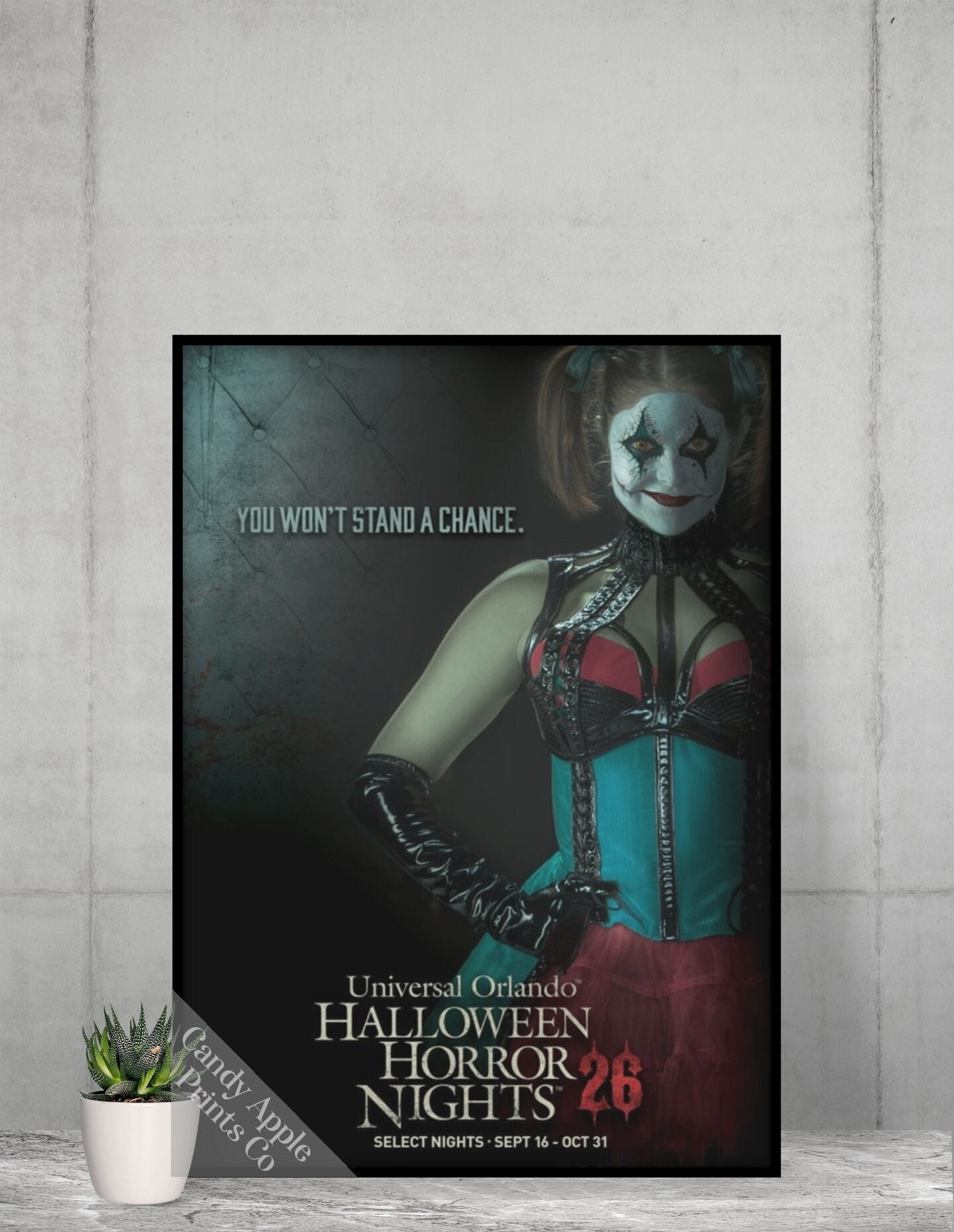 Chance - Halloween Horror Nights 26 Print - Universal Poster, Universal Studios, Horror Print, Horror Poster, HHN, Horror Gift, Jack Schmidt