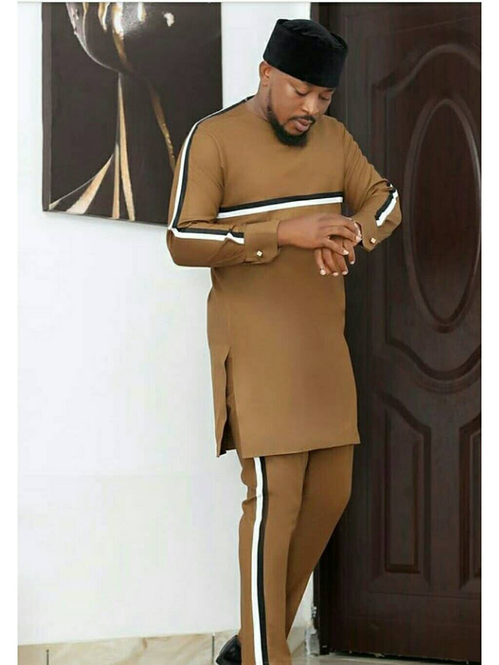 Men's African Wedding Suit Nigeria Wedding Guest Dashiki Etsy