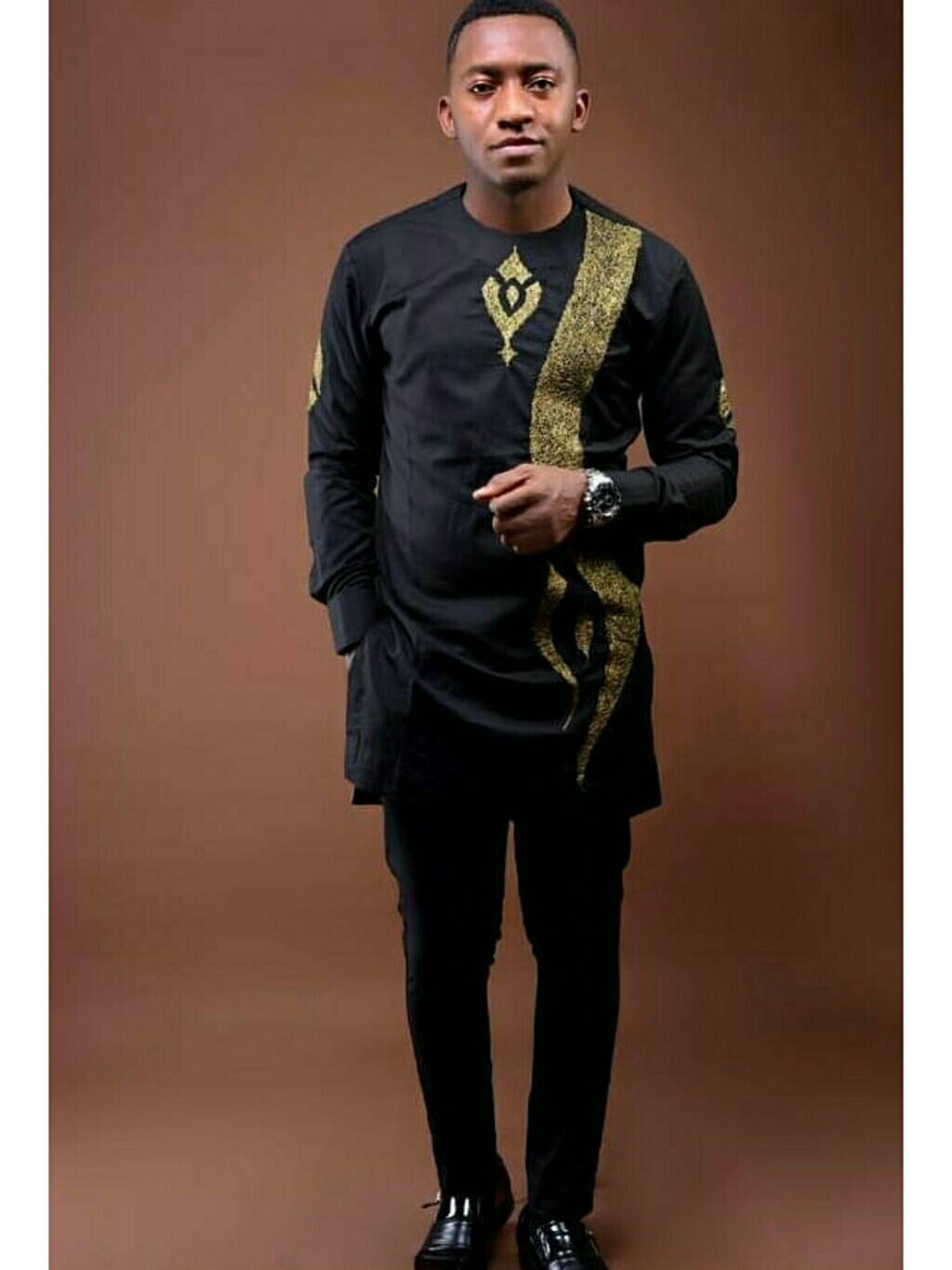 Men's African Wedding Suit Nigeria Wedding Guest Dashiki Etsy