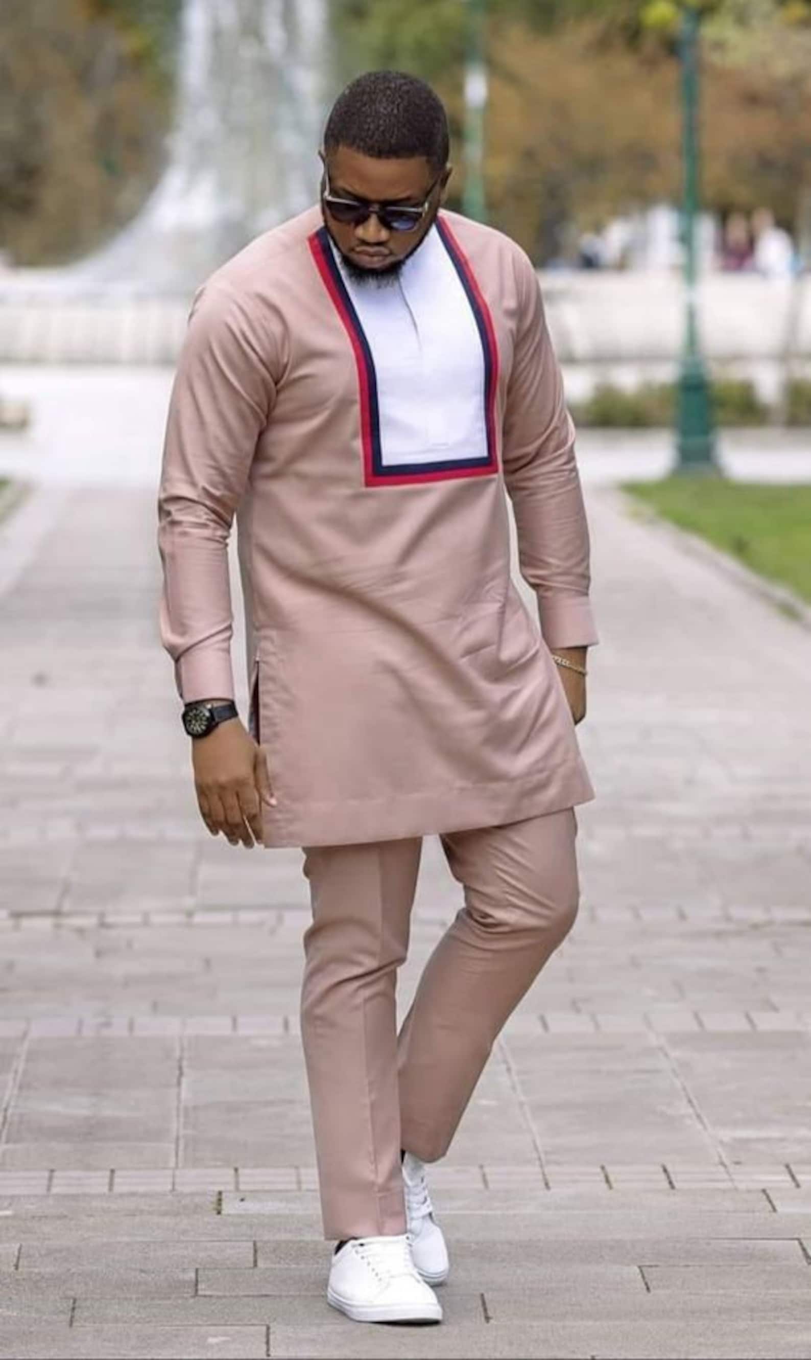 African Clothing for Men Dashiki Dress Suit Ankara Mens Etsy