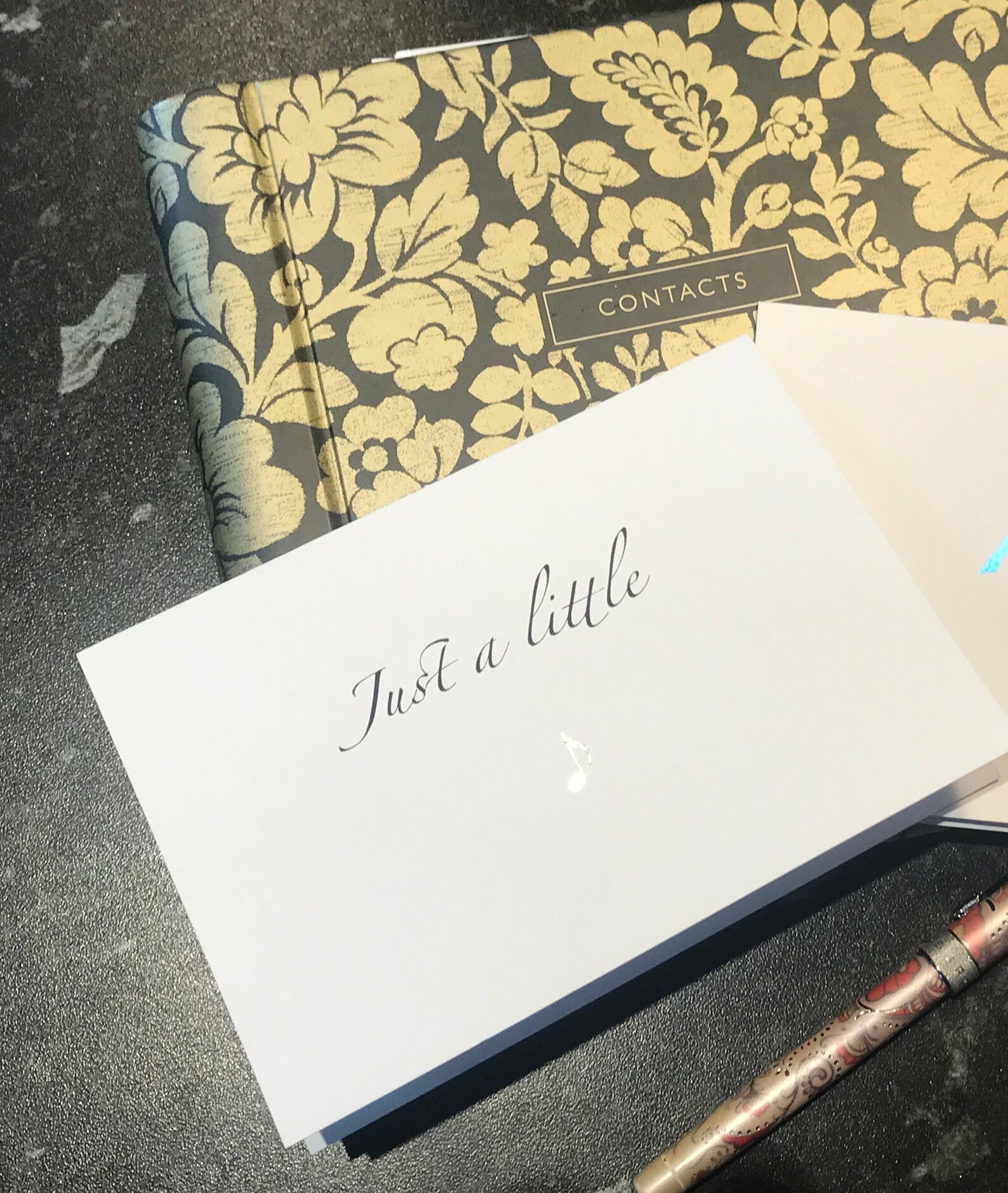 Just a Little Note Cards Standard Simple Card Unisex Cards | Etsy