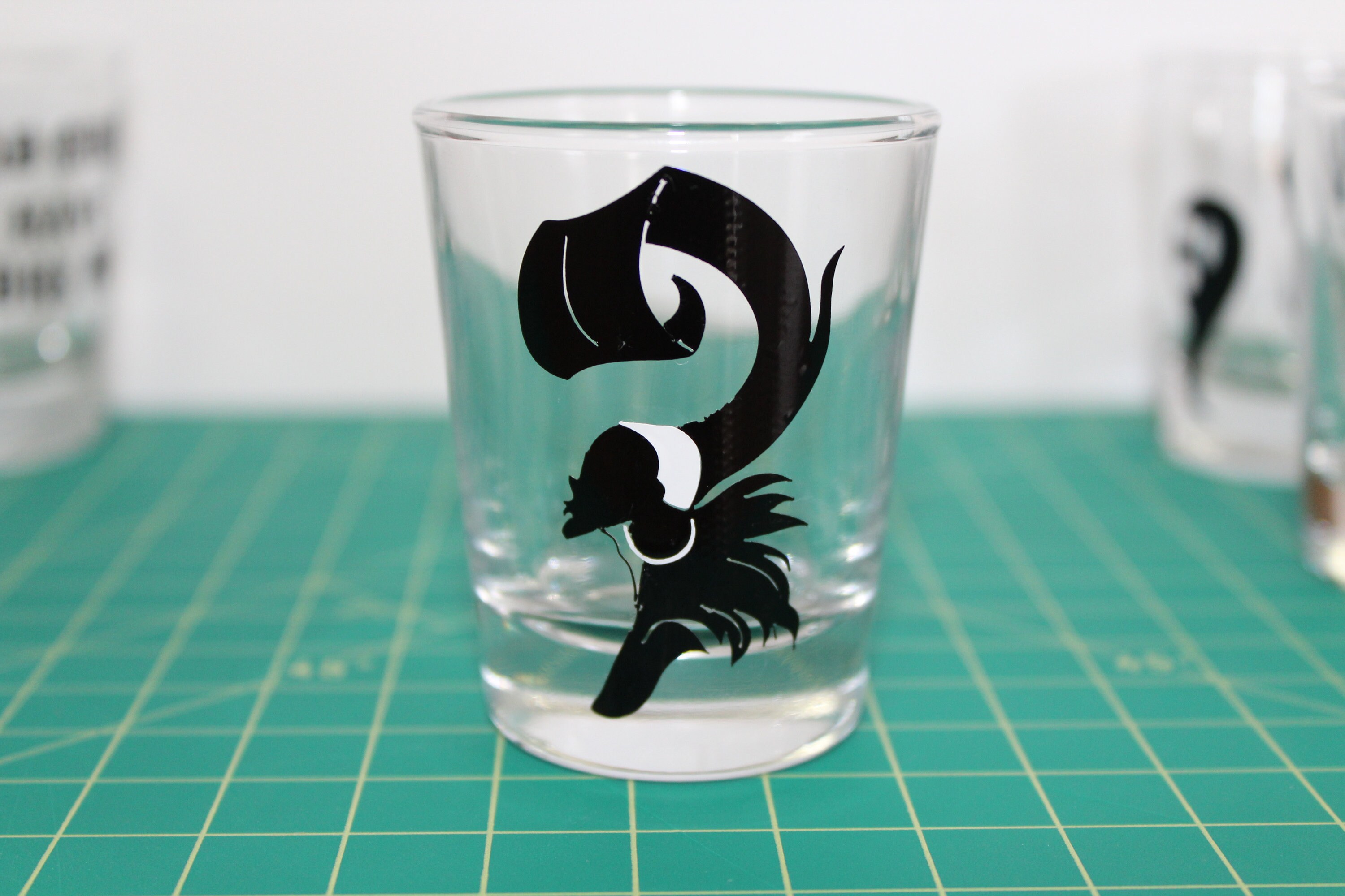 Disney Villains Shot Glasses Set Etsy