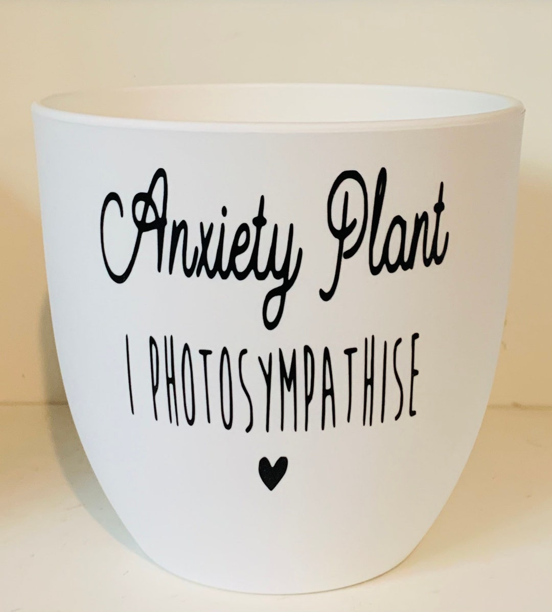 Anxiety Plant Pot Etsy