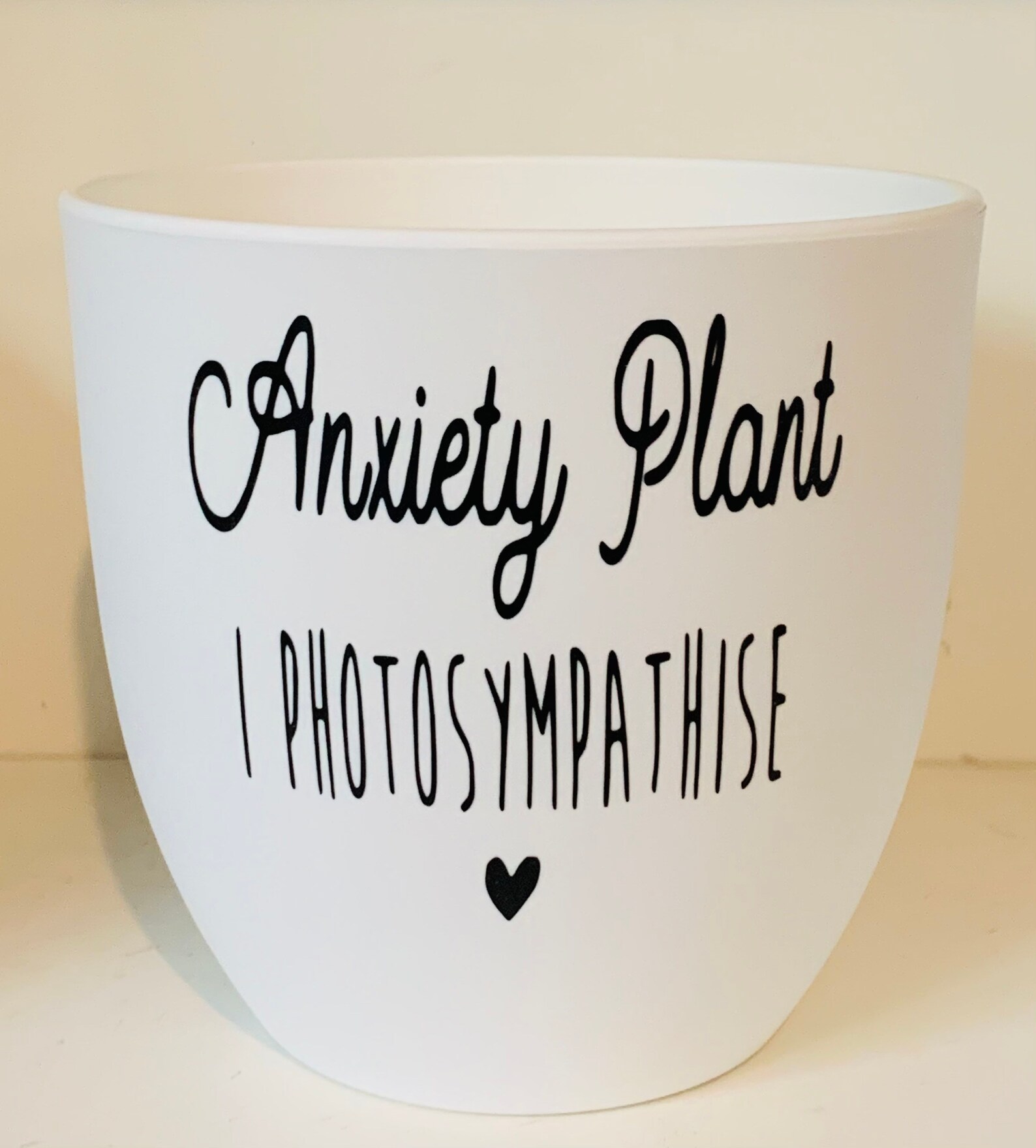 Anxiety Plant Pot Etsy