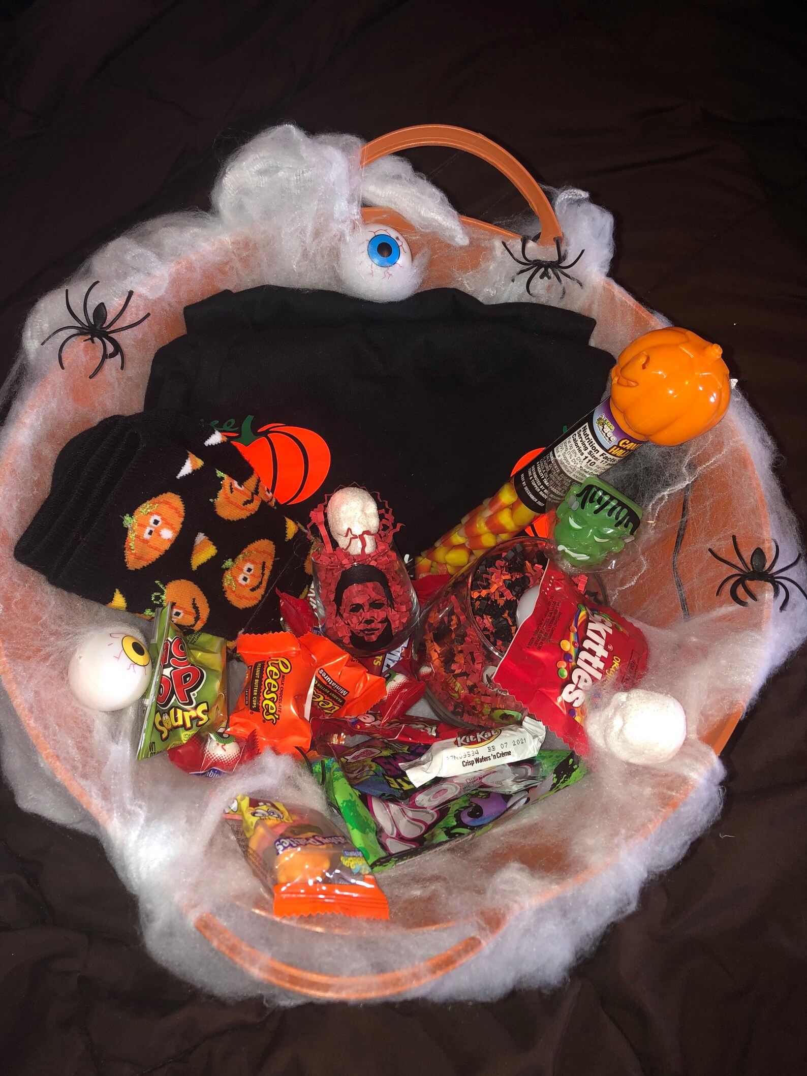 Spooky basket Etsy