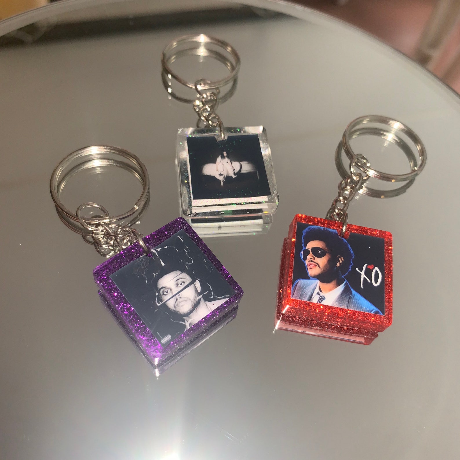 Custom Album Art Keychains Etsy